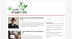 Desktop Screenshot of inside-startups.com